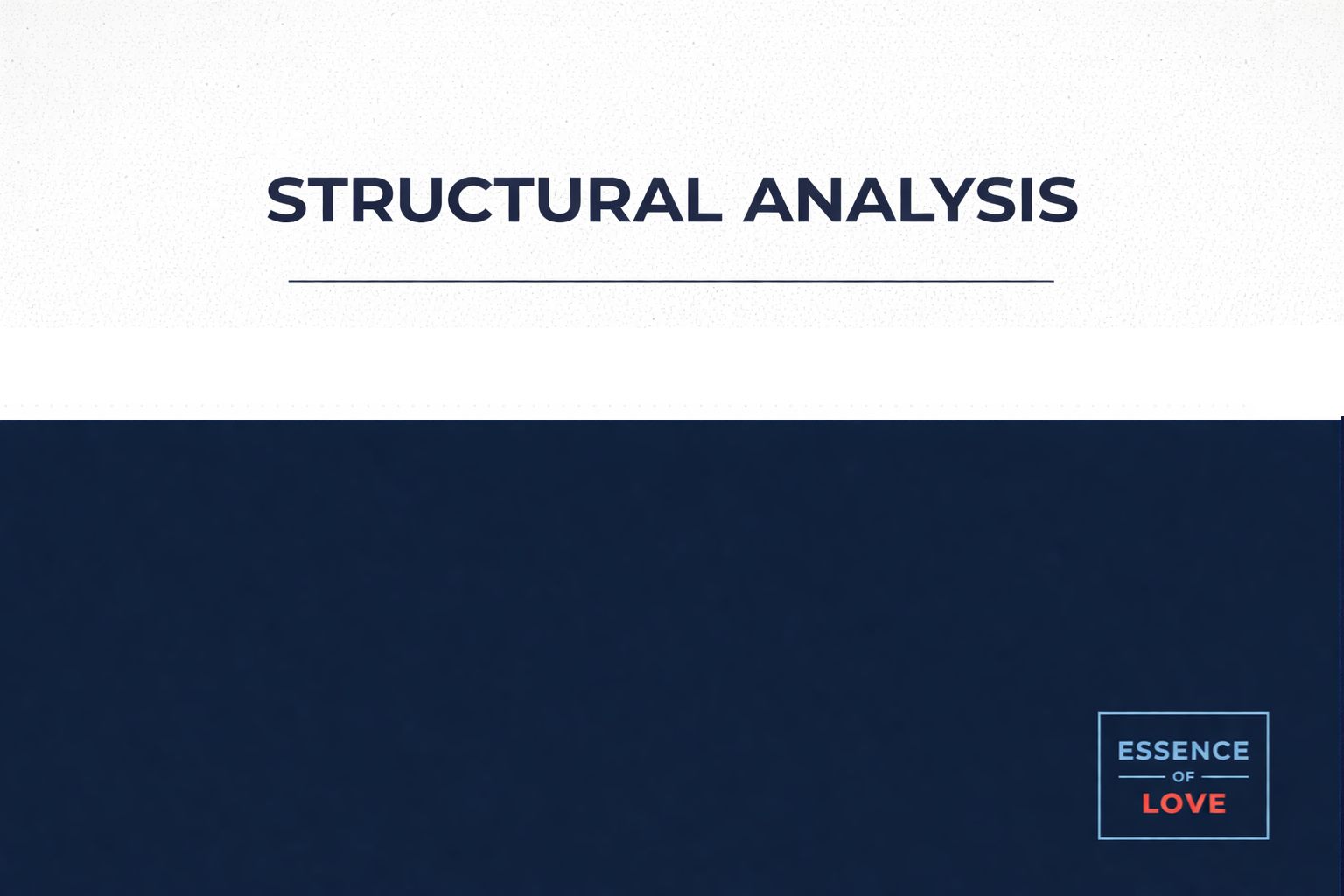 STRUCTURAL ANALYSIS