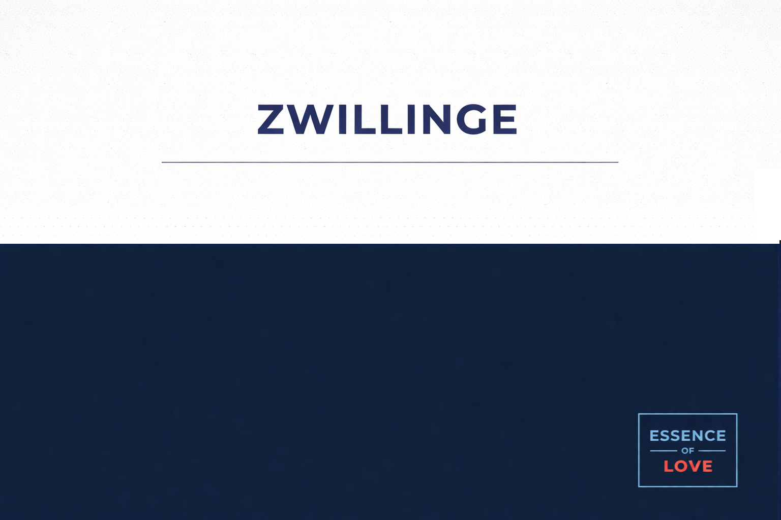 ZWILLINGE