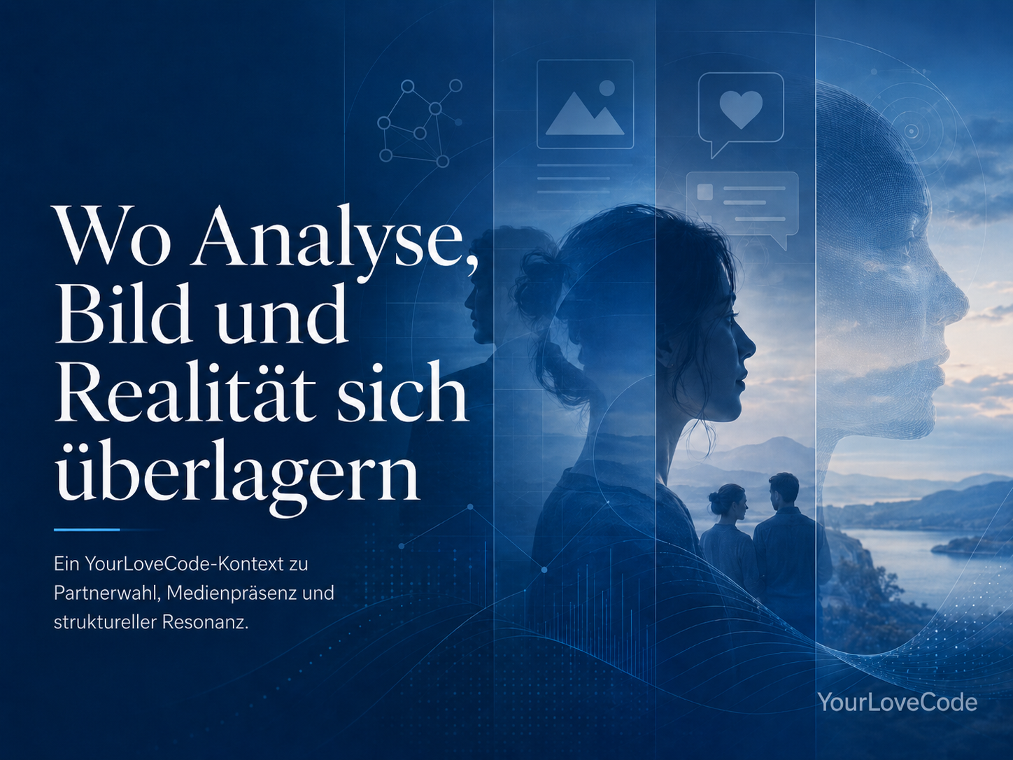 Wo Analyse, Bild und Realität sich überlagern – YourLoveCode Kontextbeispiel