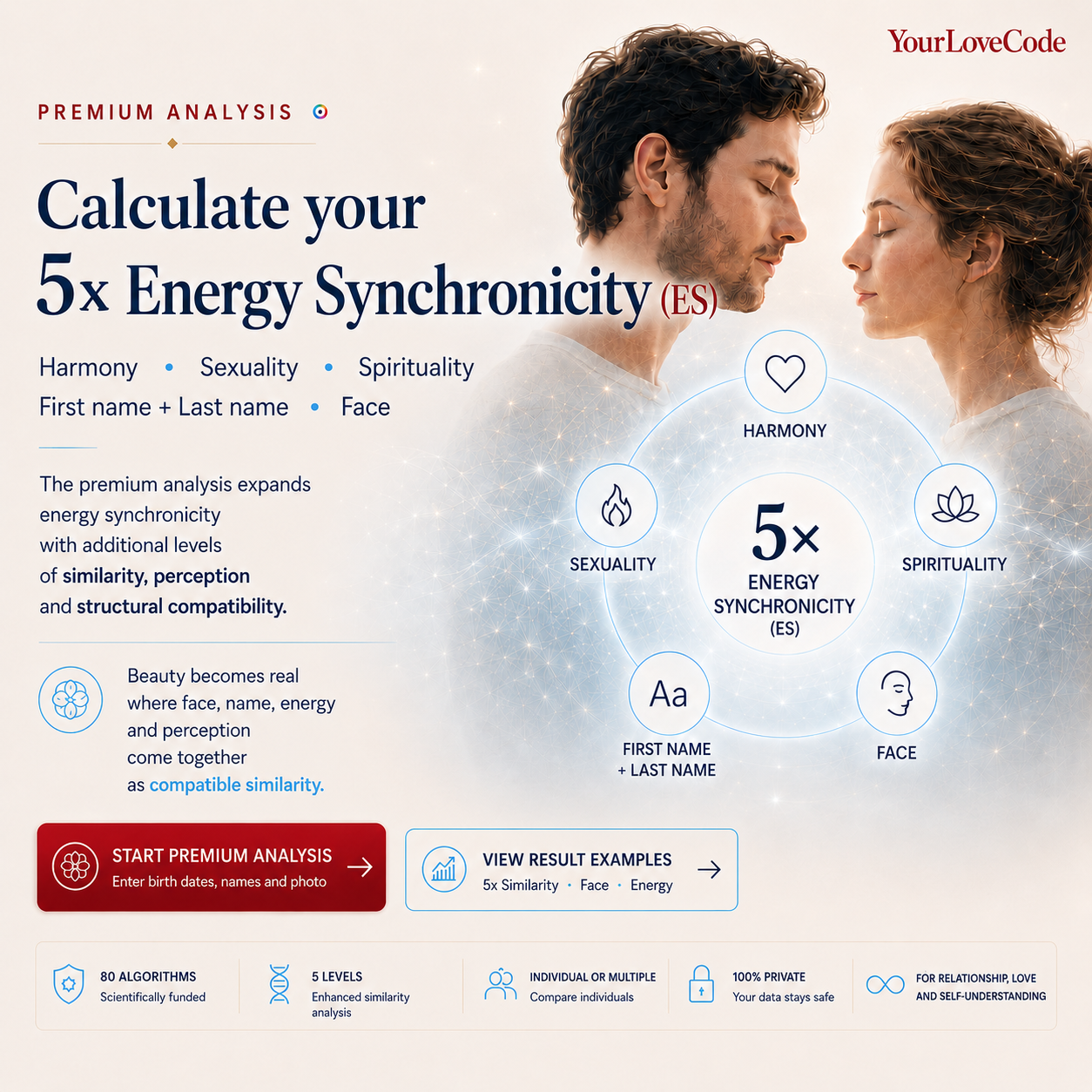 Premium Analysis – Calculate your 5× Energy Synchronicity – YourLoveCode